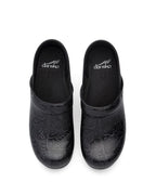 Dansko Professional Black Tooled Leather Clog
