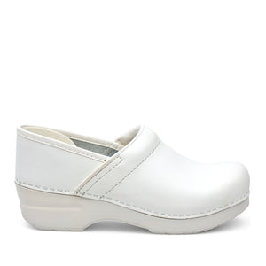 Dansko Professional White Box Leather Clog