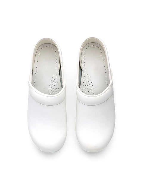 Dansko Professional White Box Leather Clog