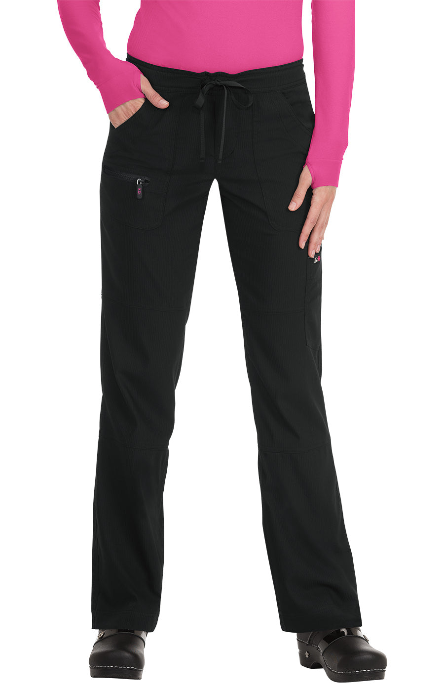 Koi Lite Peace Drawstring Pants - Petite