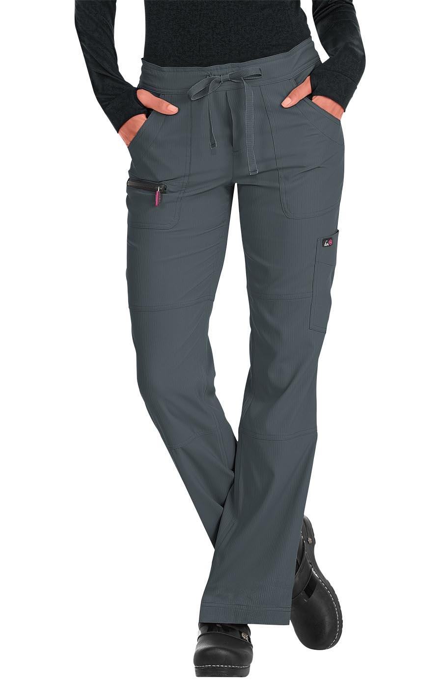 Koi Lite Peace Drawstring Pants - Petite