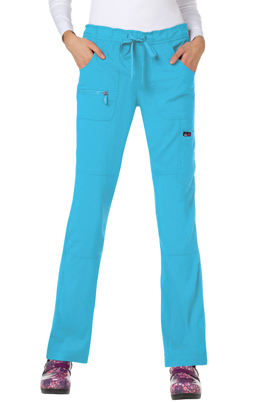 Koi Lite Peace Drawstring Pants - Petite