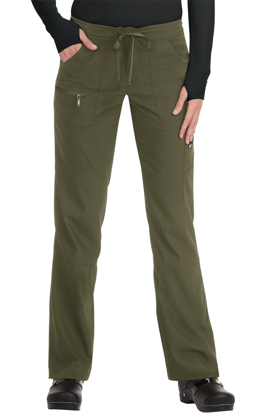 Koi Lite Peace Drawstring Pants - Petite