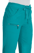 Koi Lite Peace Drawstring Pants - Petite