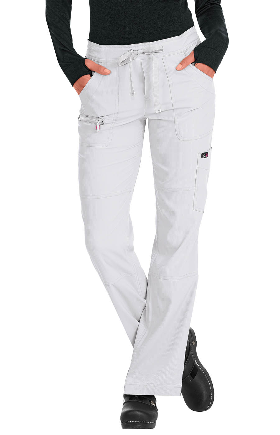 Koi Lite Peace Drawstring Pants - Petite