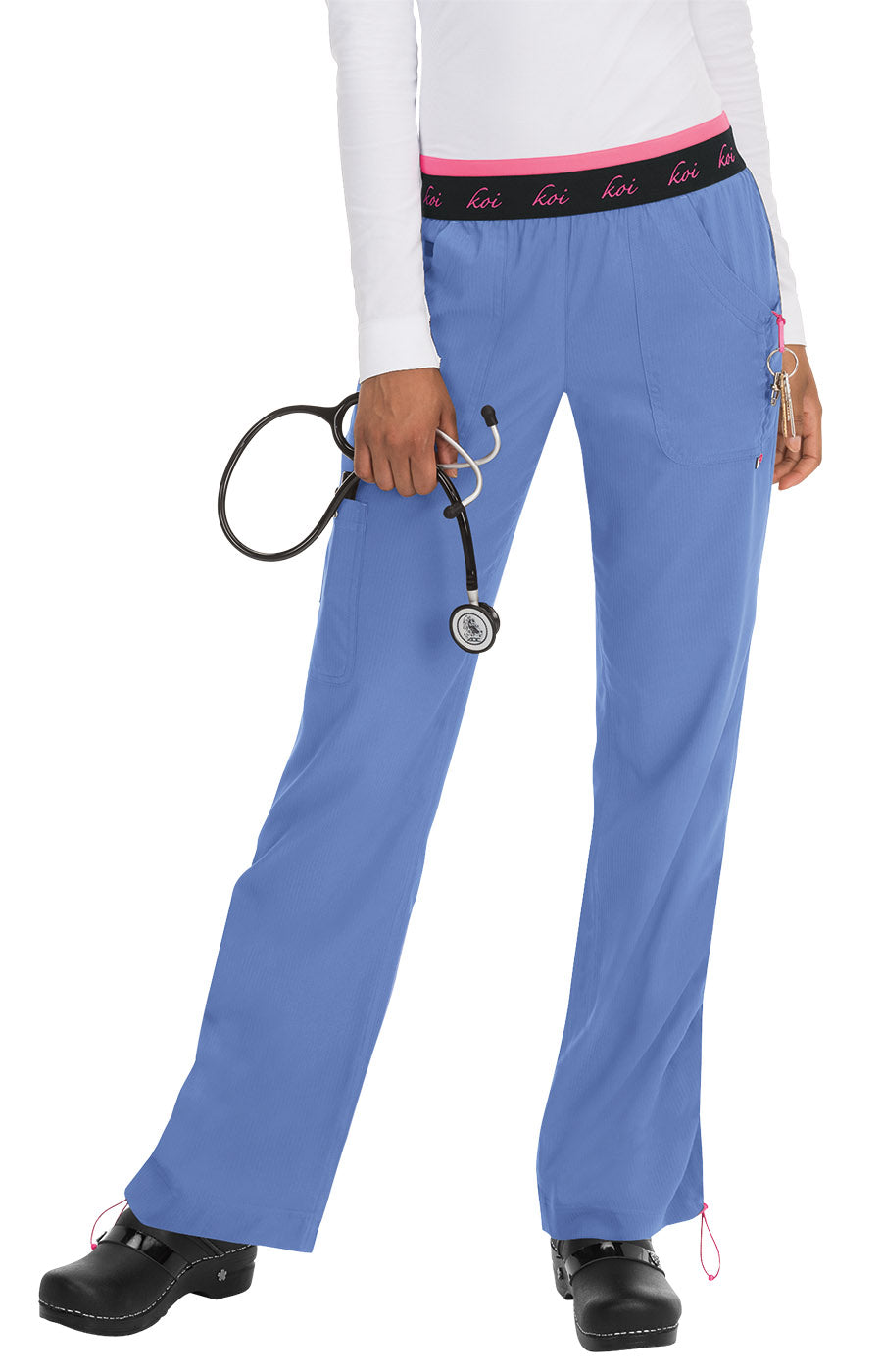 Koi Lite Spirit Elastic Waist Pants - Petite