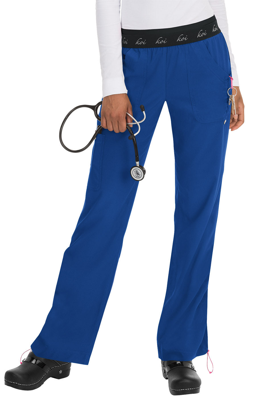 Koi Lite Spirit Elastic Waist Pants - Petite