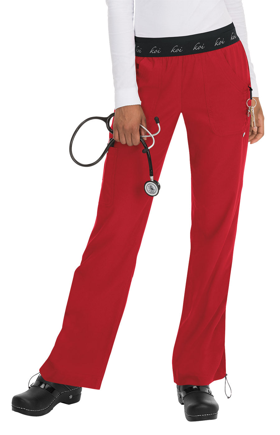 Koi Lite Spirit Elastic Waist Pants - Petite