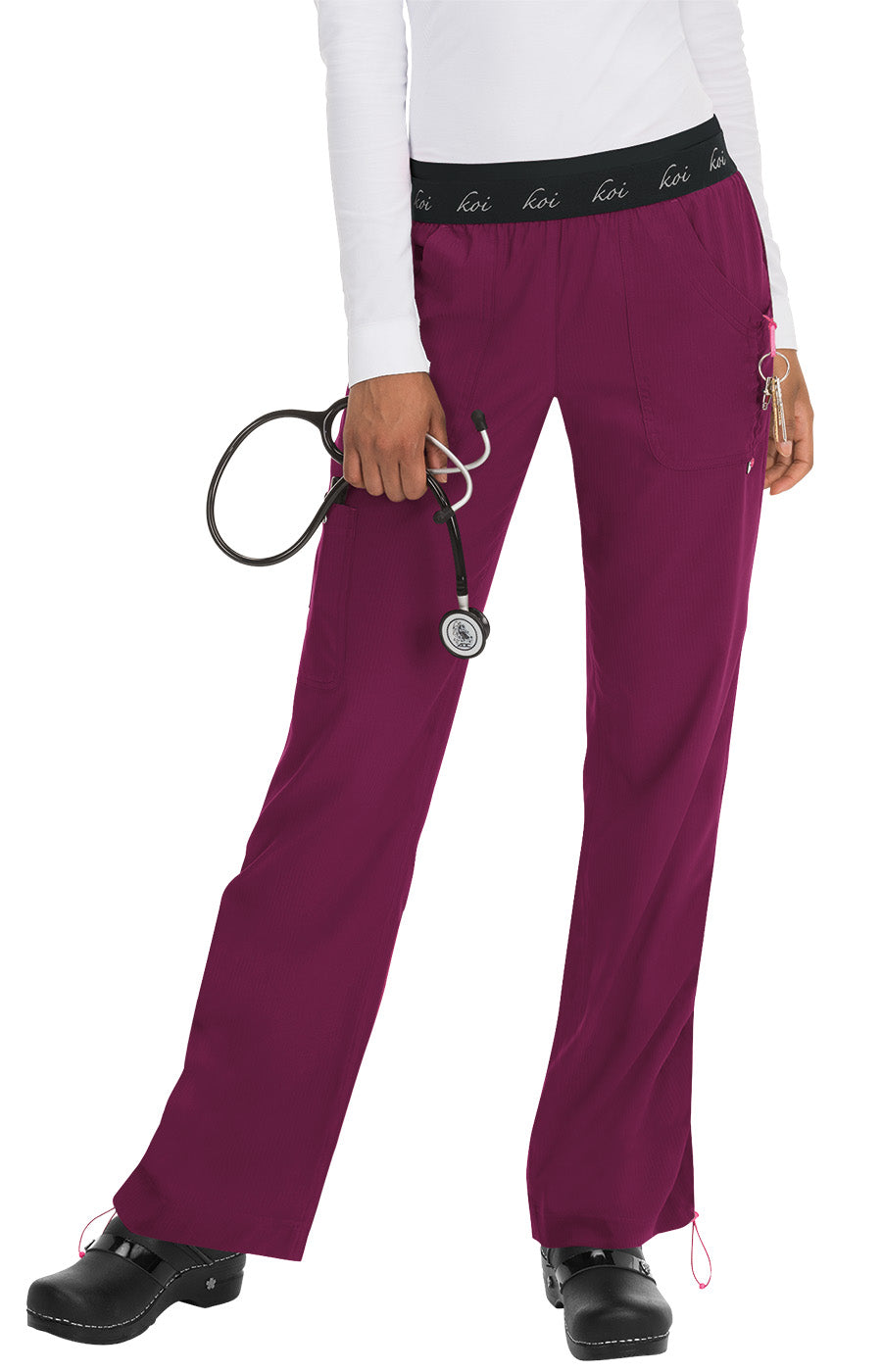 Koi Lite Spirit Elastic Waist Pants - Petite