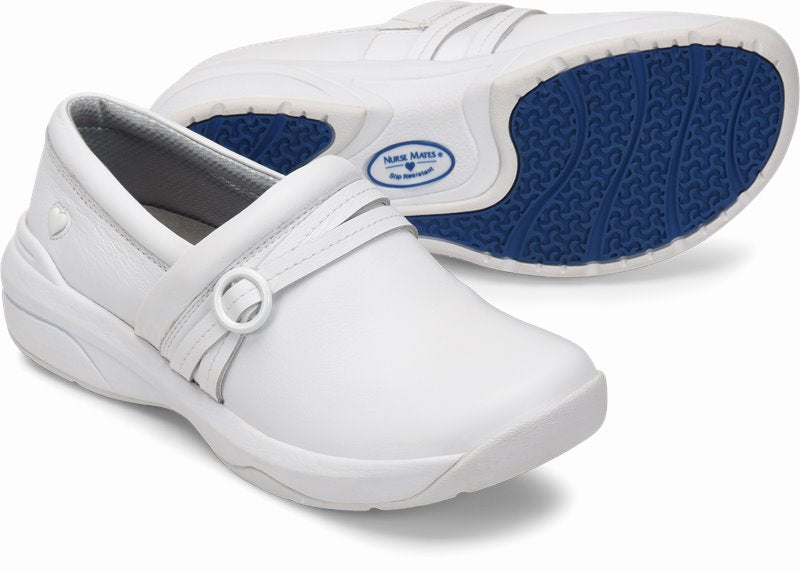 Nurse Mates Ceri White Shoe