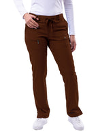 Adar Pro Women's Slim Fit 6 Pocket Pant - Plus Sizes
