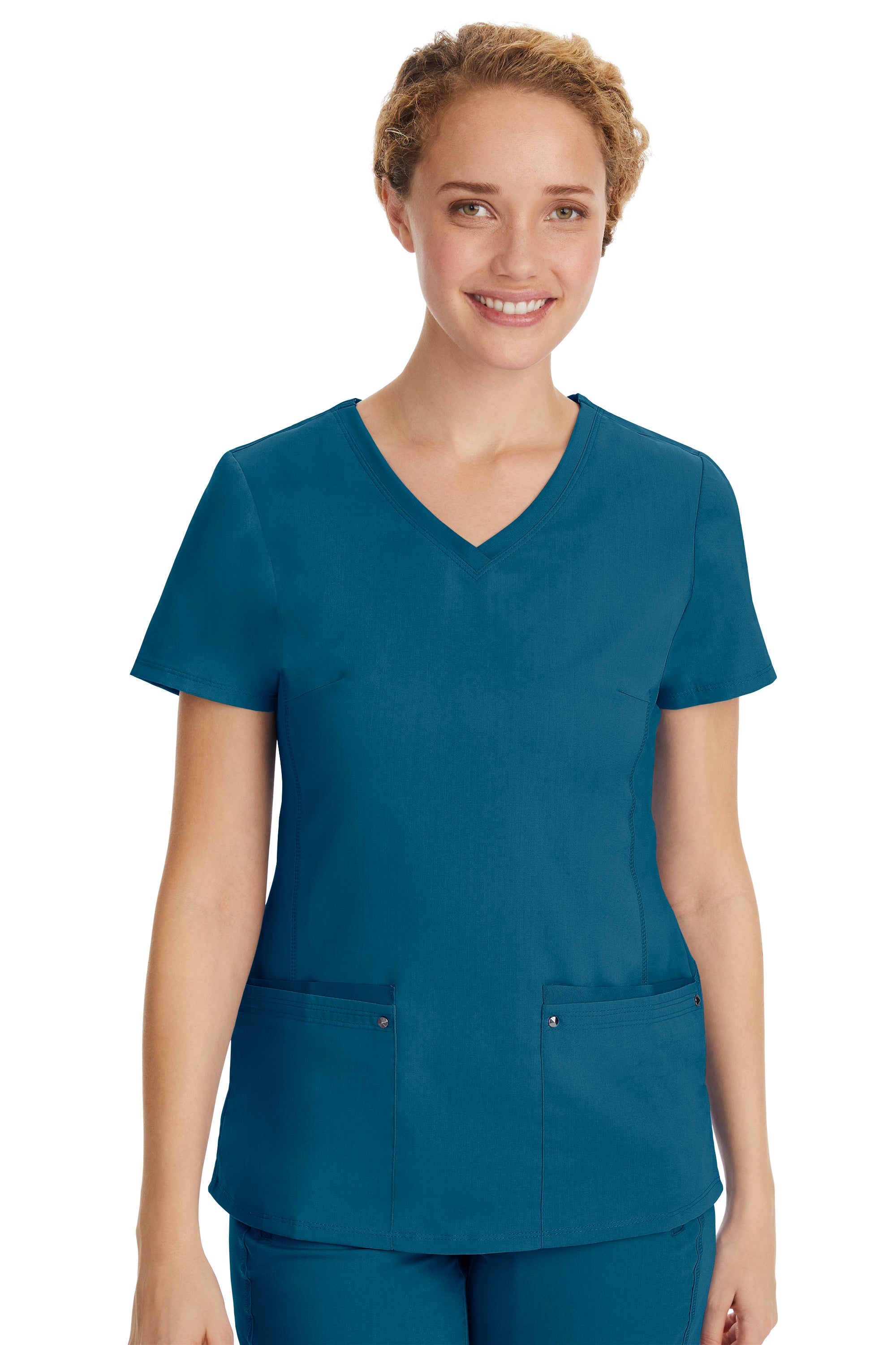 Healing Hands Women's Juliet V-Neck Top - Plus Sizes