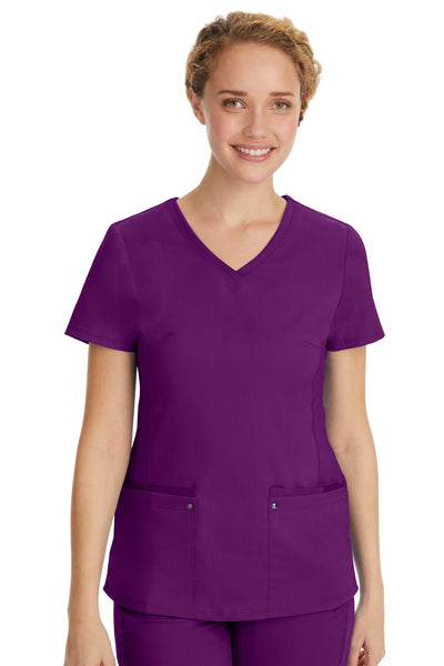 Healing Hands Women's Juliet V-Neck Top - Plus Sizes