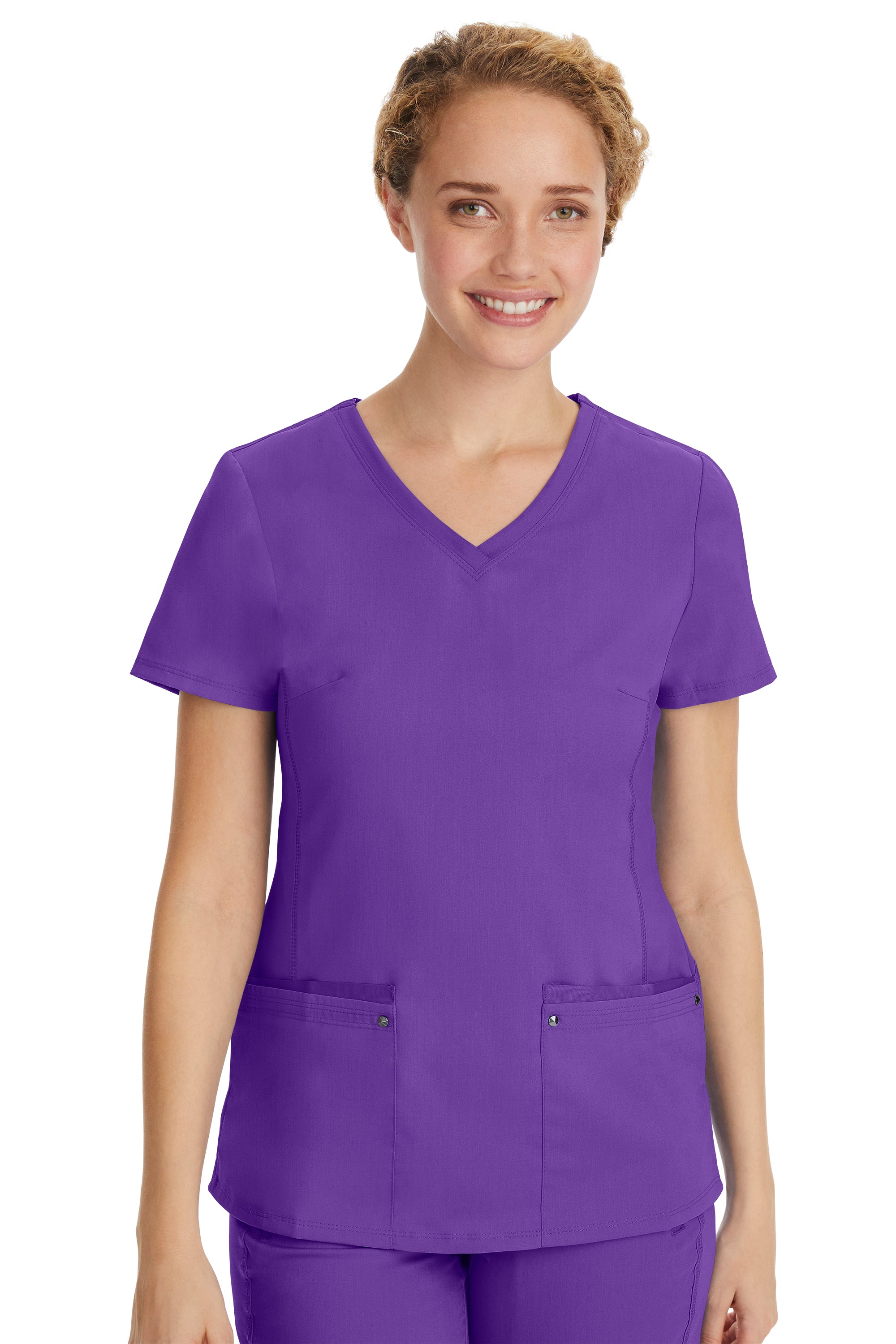 Healing Hands Women's Juliet V-Neck Top - Plus Sizes