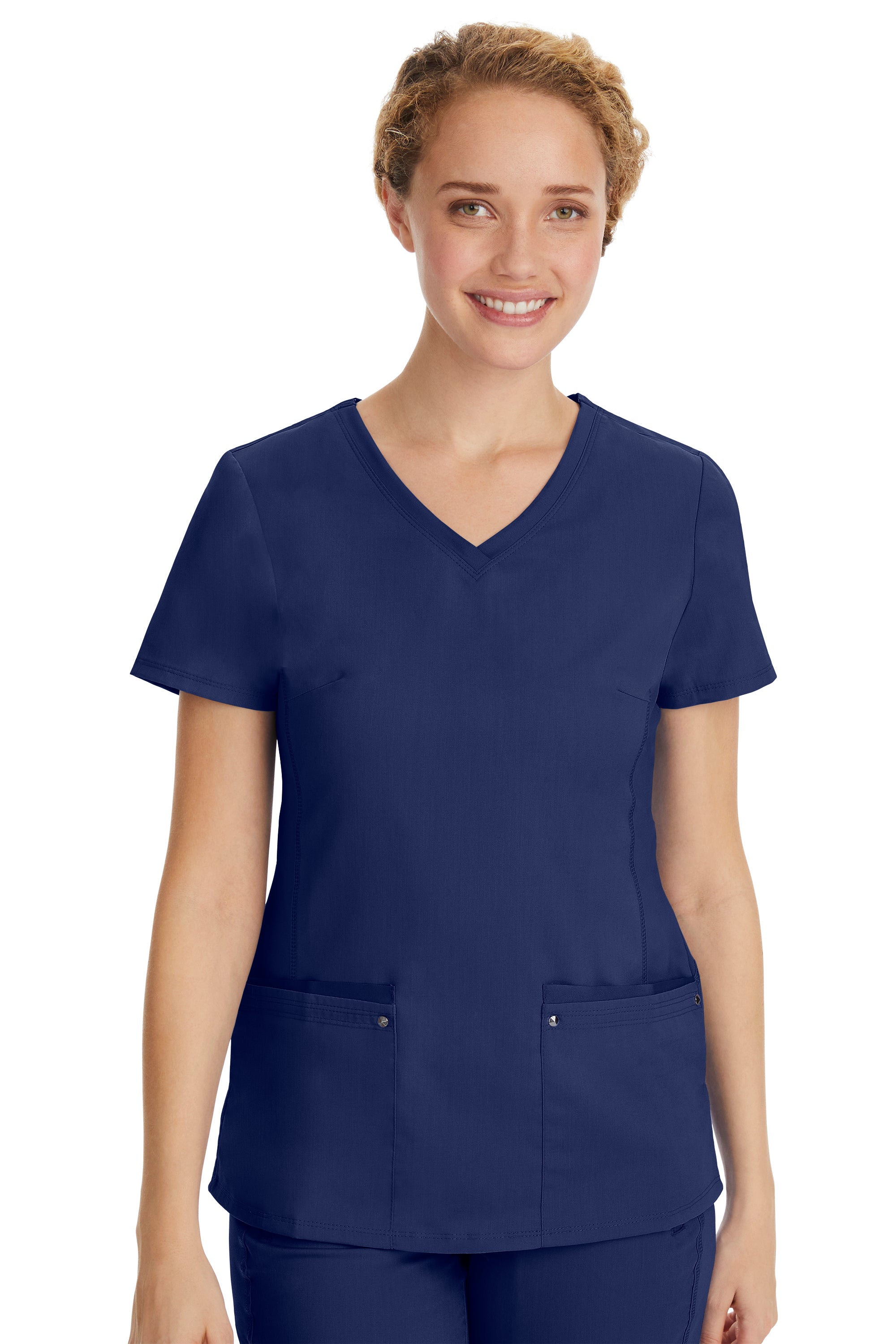 Healing Hands Women's Juliet V-Neck Top - Plus Sizes