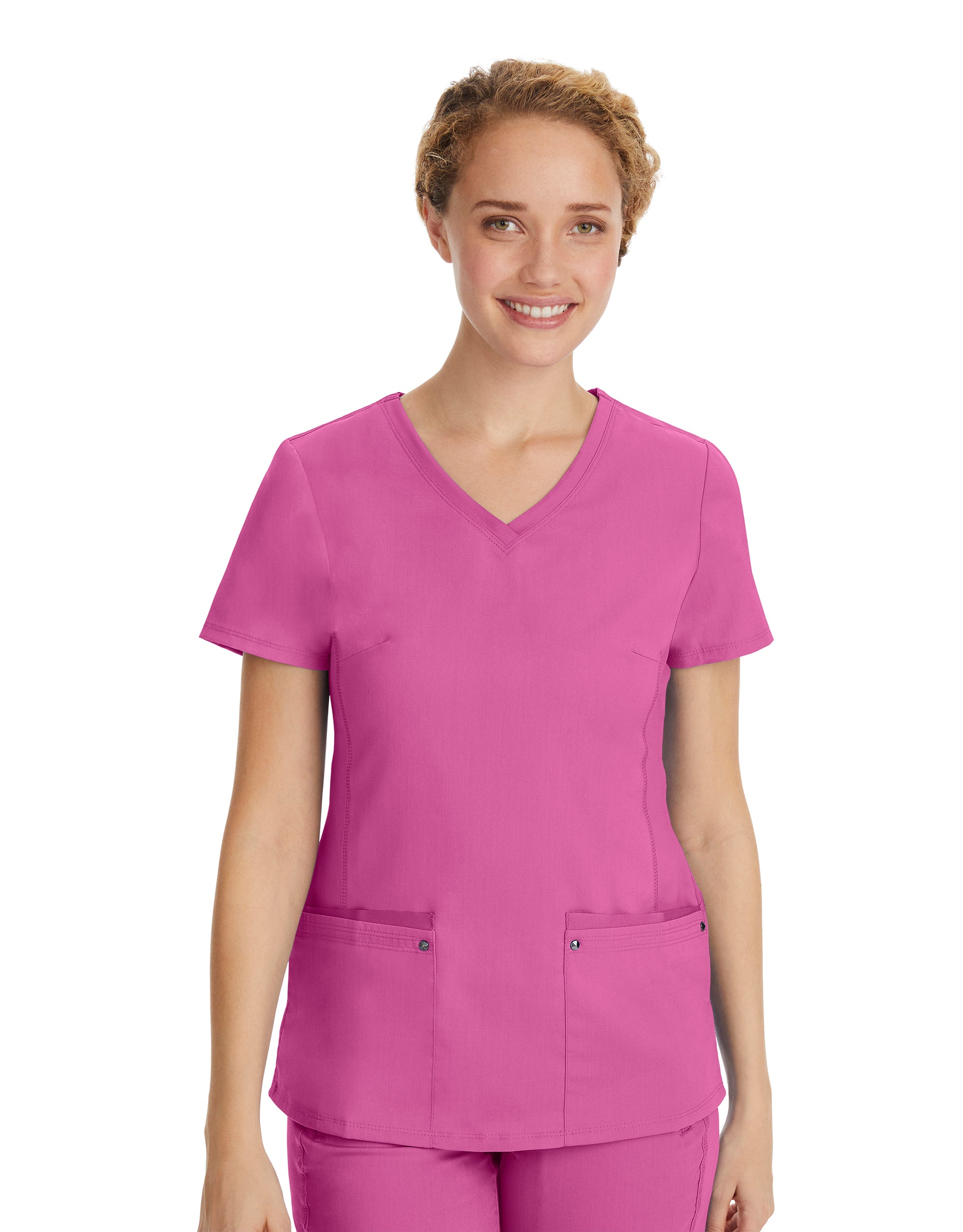 Healing Hands Women's Juliet V-Neck Top - Plus Sizes