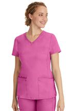 Healing Hands Women's Juliet V-Neck Top - Plus Sizes