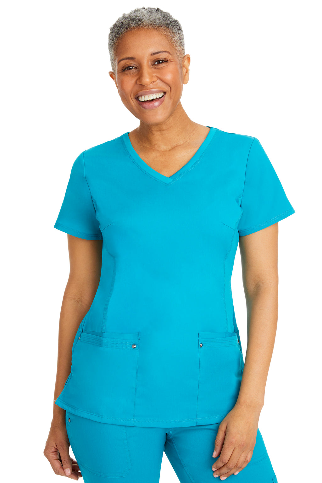 Healing Hands Women's Juliet V-Neck Top - Plus Sizes