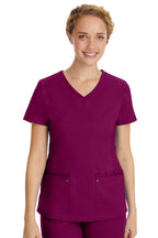Healing Hands Women's Juliet V-Neck Top - Plus Sizes