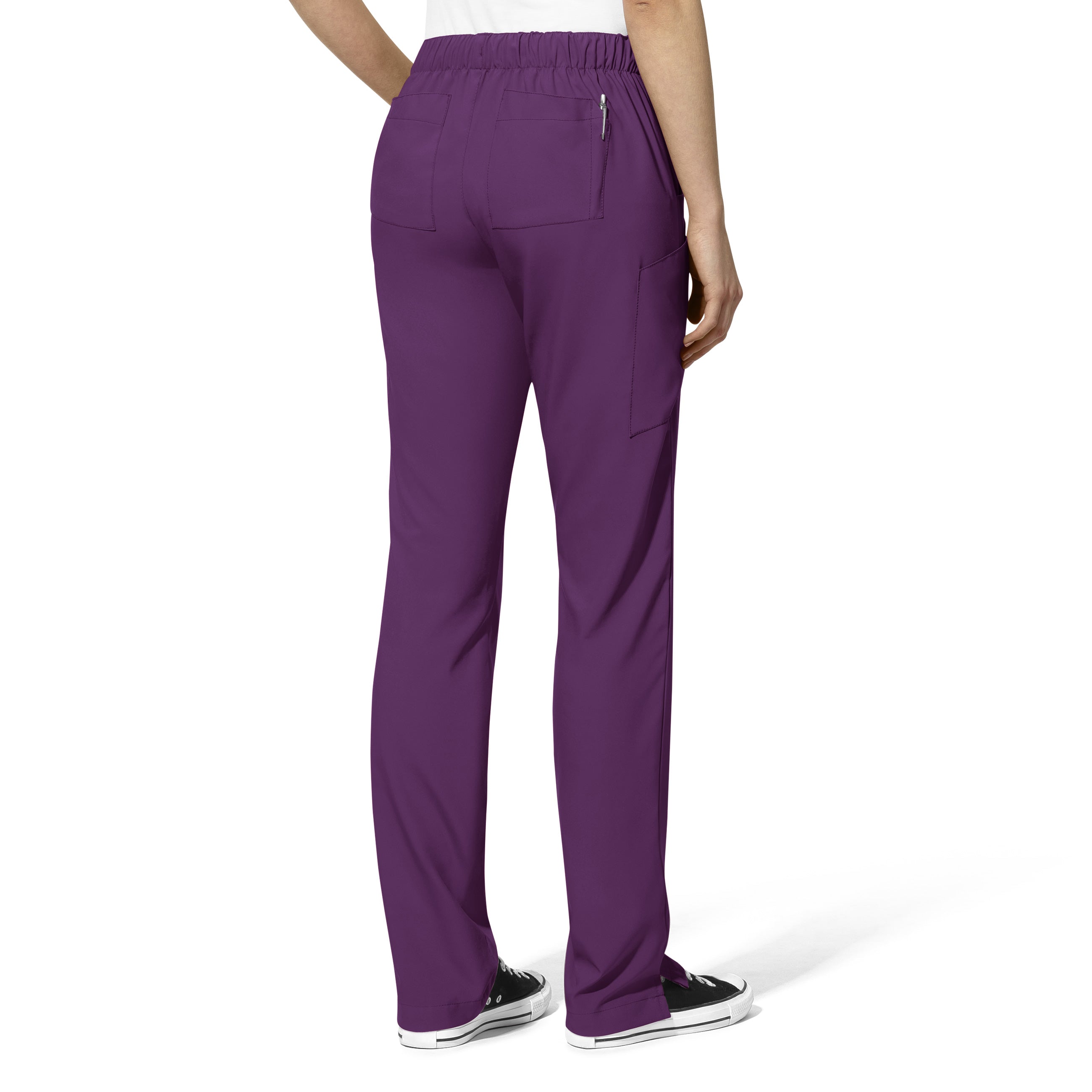 WonderWink W123 True-Plus Fit Women’s Flat Front Double Cargo Pant - Plus Sizes - Tall