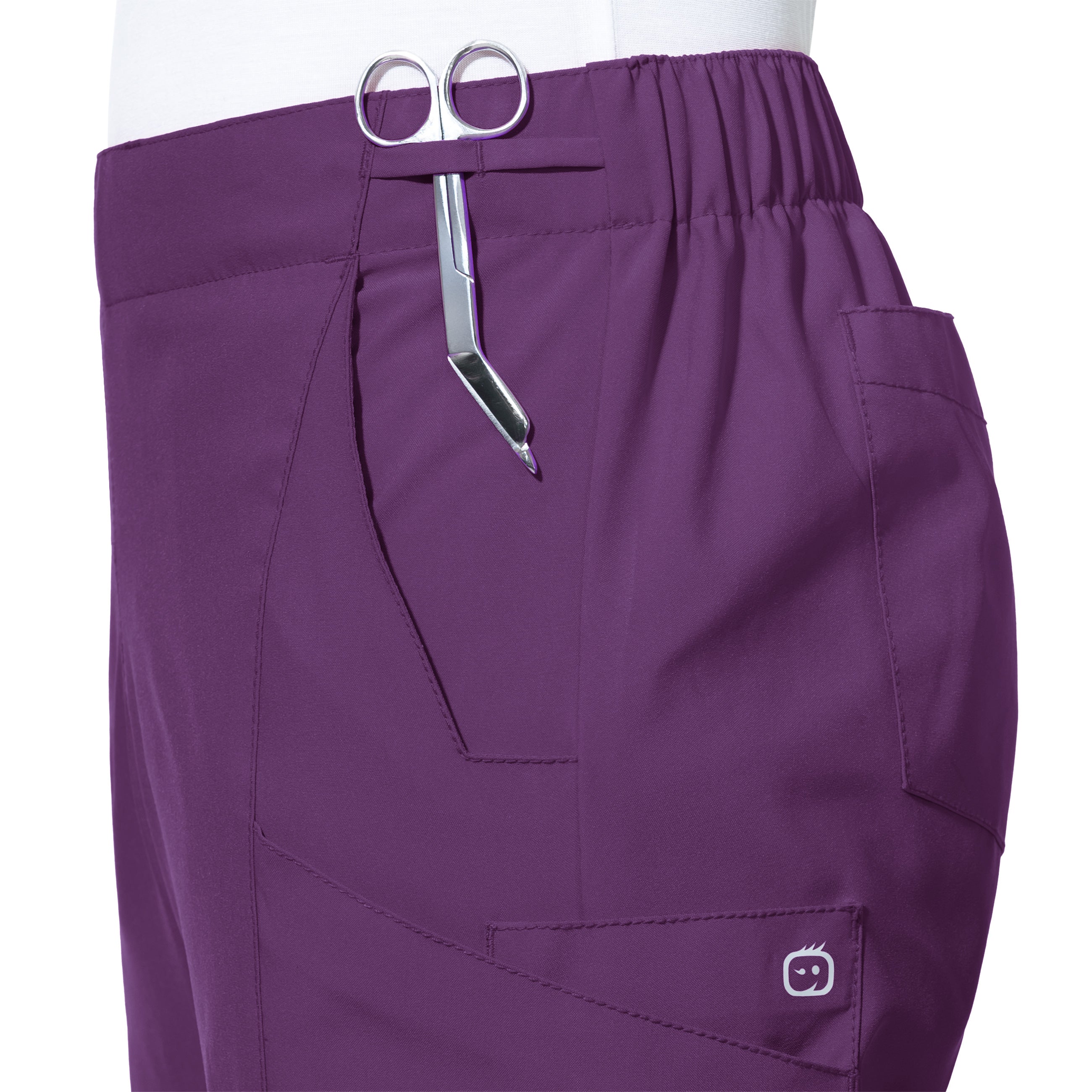WonderWink W123 True-Plus Fit Women’s Flat Front Double Cargo Pant - Plus Sizes - Petite