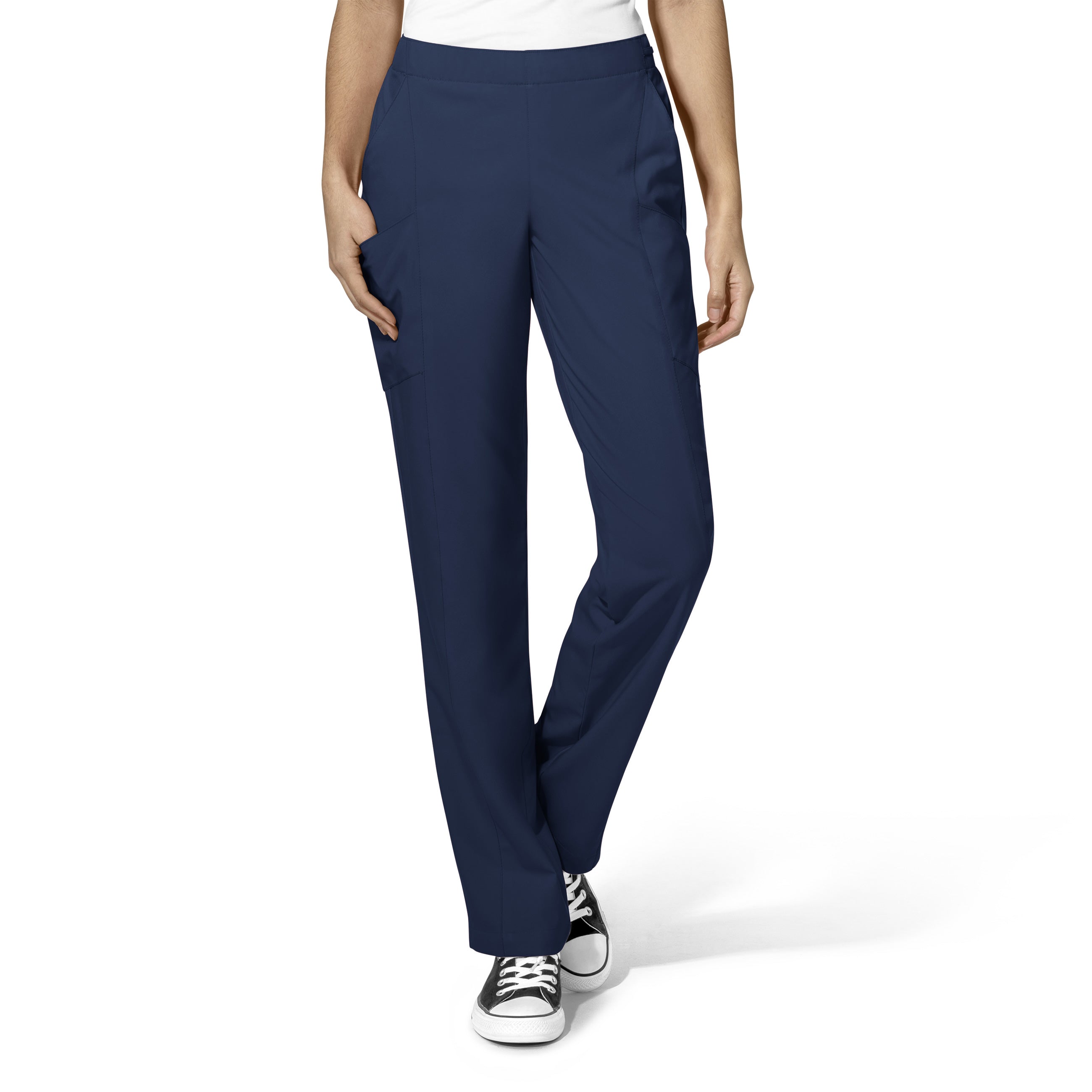 WonderWink W123 Women’s Flat Front Double Cargo Pant - Tall