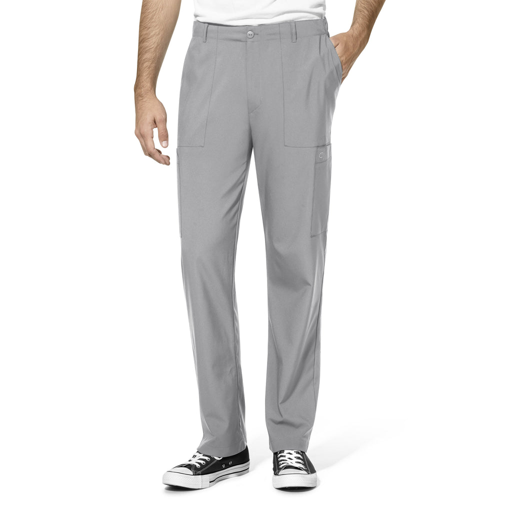 WonderWink W123 Men’s Flat Front Double Cargo Pant - Plus Sizes