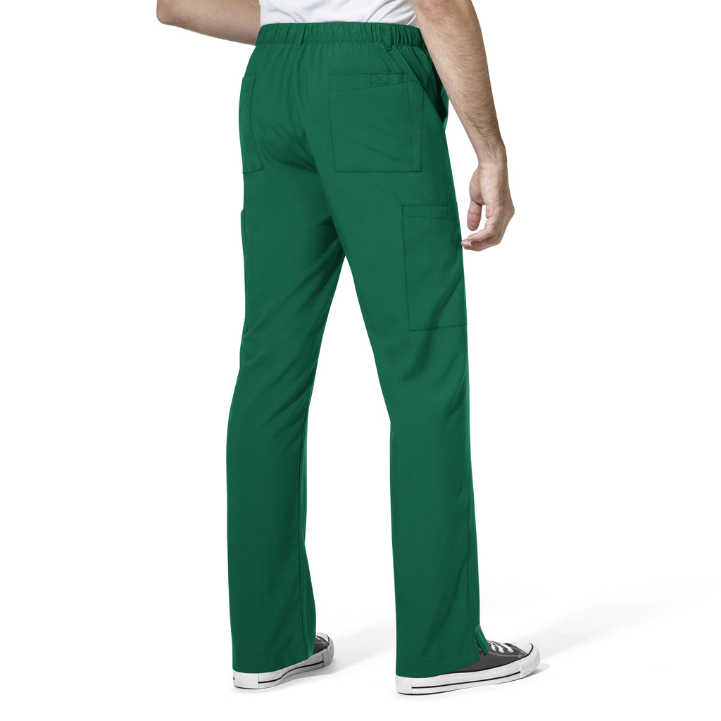 WonderWink W123 Men’s Flat Front Double Cargo Pant - Plus Sizes