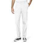 WonderWink W123 Men’s Flat Front Double Cargo Pant - Plus Sizes