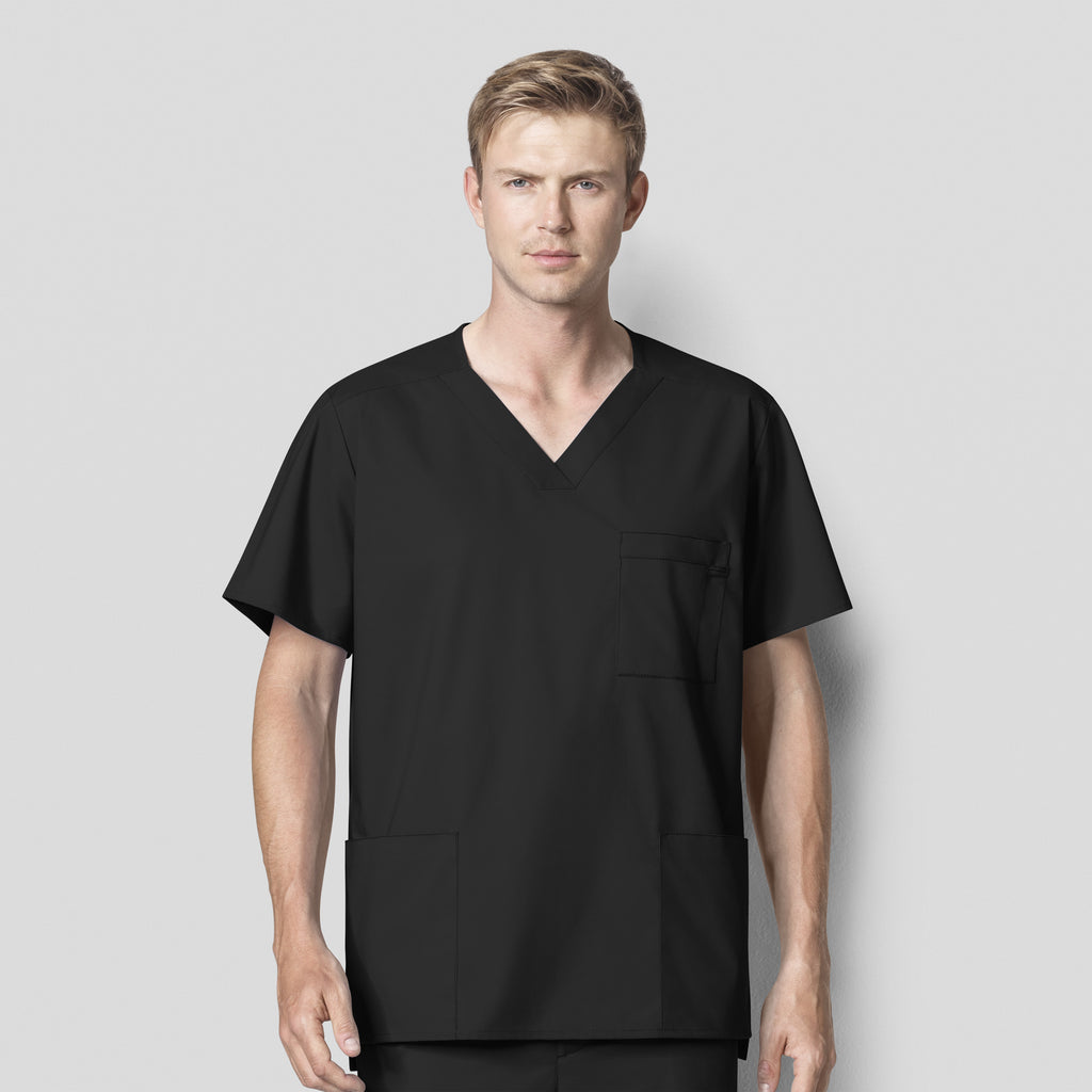 WonderWink WonderWORK Men's Multi-Pocket Top - Plus Sizes