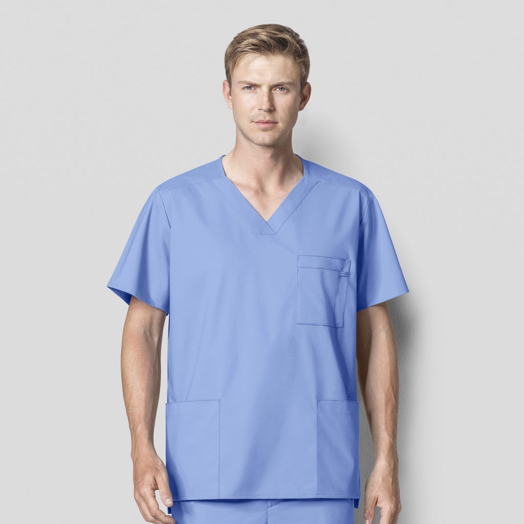 WonderWink WonderWORK Men's Multi-Pocket Top - Plus Sizes