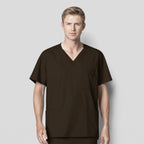 WonderWink WonderWORK Men's Multi-Pocket Top - Plus Sizes