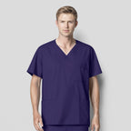 WonderWink WonderWORK Men's Multi-Pocket Top - Plus Sizes