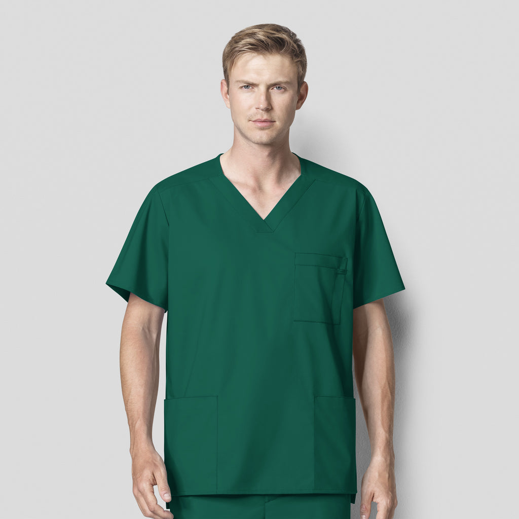 WonderWink WonderWORK Men's Multi-Pocket Top - Plus Sizes