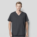 WonderWink WonderWORK Men's Multi-Pocket Top - Plus Sizes
