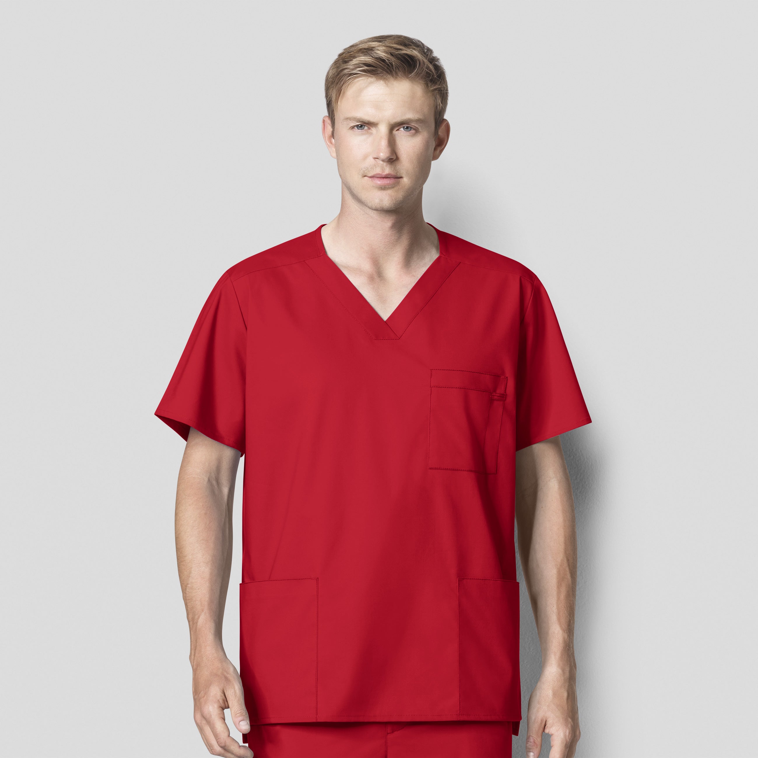 WonderWink WonderWORK Men's Multi-Pocket Top