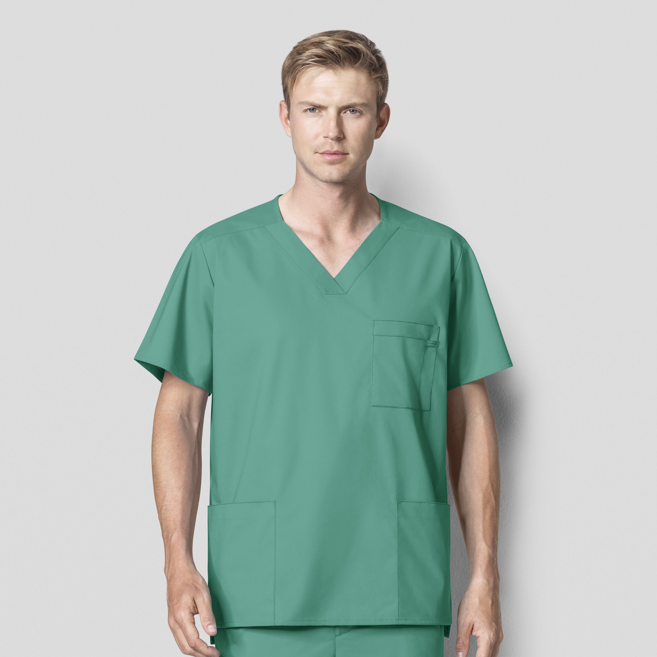 WonderWink WonderWORK Men's Multi-Pocket Top