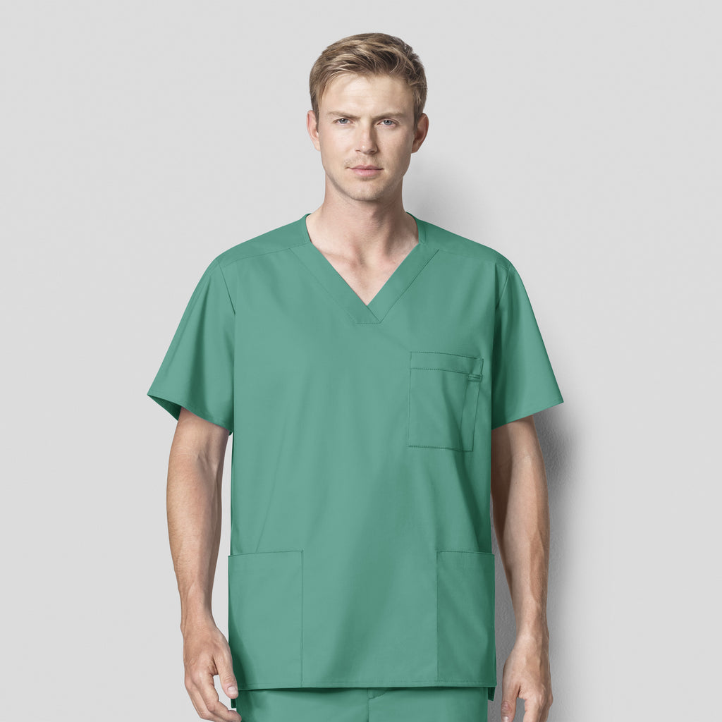 WonderWink WonderWORK Men's Multi-Pocket Top - Plus Sizes