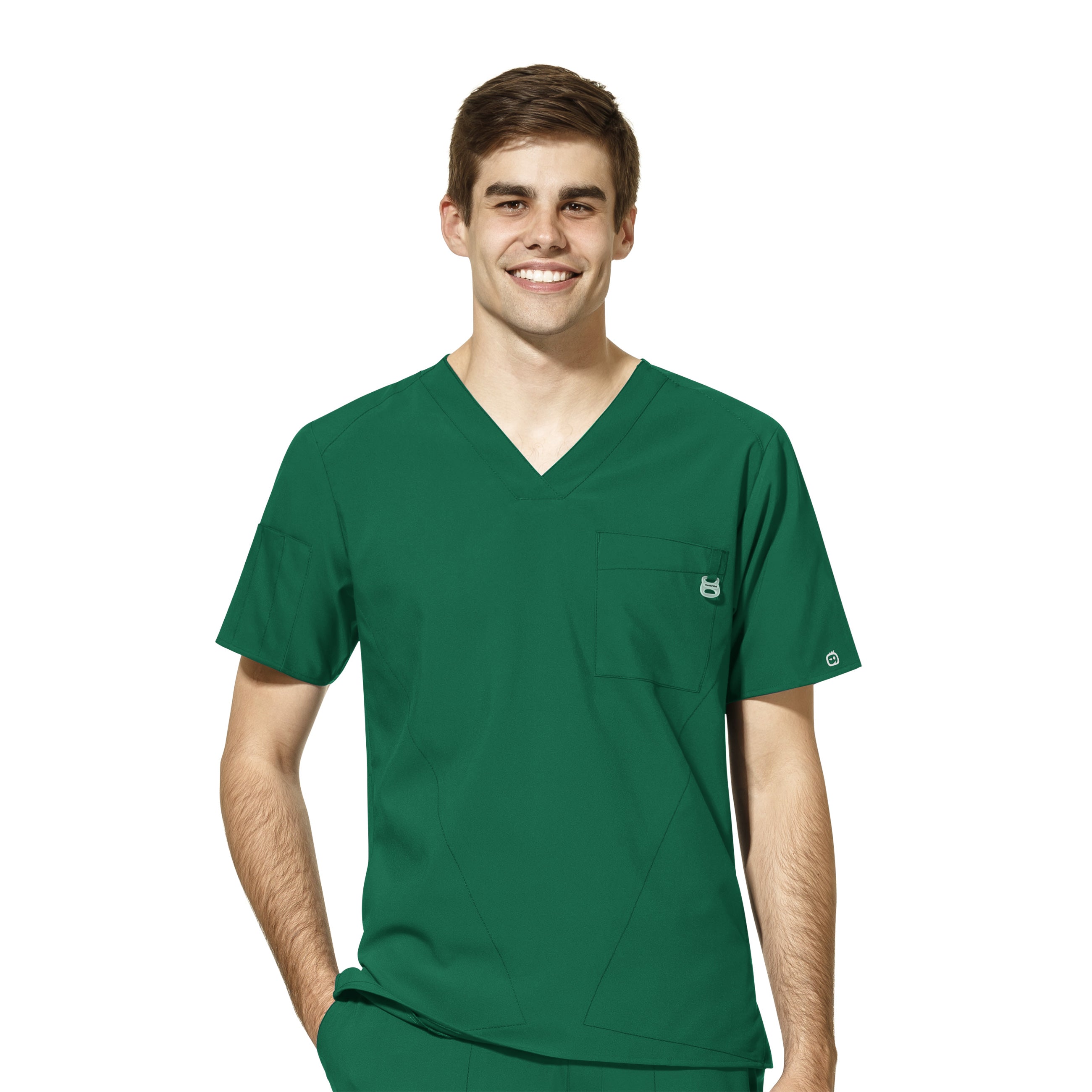 WonderWink W123 Men’s V-Neck Top