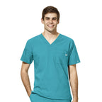 WonderWink W123 Men’s V-Neck Top